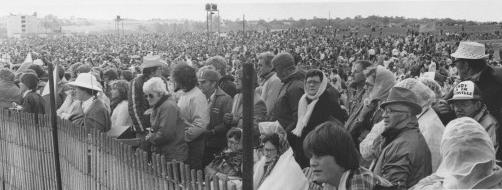 Pope John Paul II's visit to Iowa